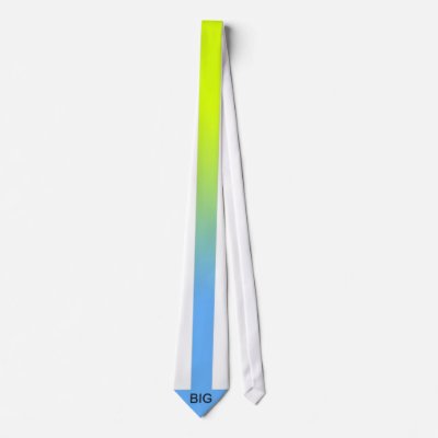 Arrow Tie- Big- blue/yellow by TheRab