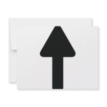 arrow up icon personalized invite