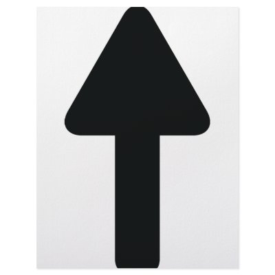 arrow up icon customized letterhead by TomaniacLines