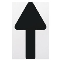 arrow up icon stationery