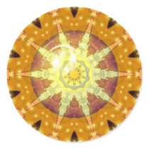 Arrowhead Round Stickers