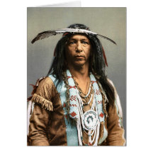 Arrowmaker - An Ojibwa Brave1903 Greeting Cards