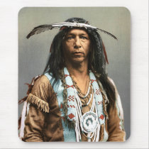 Arrowmaker - An Ojibwa Brave1903 Mouse Pad