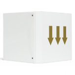 Arrows Vinyl Binder