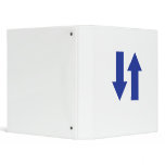 Arrows Vinyl Binder