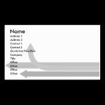 Arrows Business Card business cards