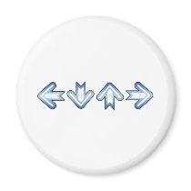 Arrows Refrigerator Magnets
