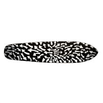 Arrows - White on Black (70s Flashback) skateboards