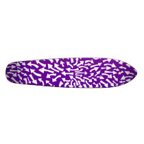 Arrows - White on Deep Purple (70s Flashback) skateboards