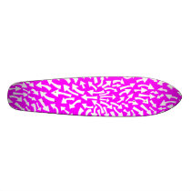 Arrows - White on Magenta (70s Flashback) skateboards