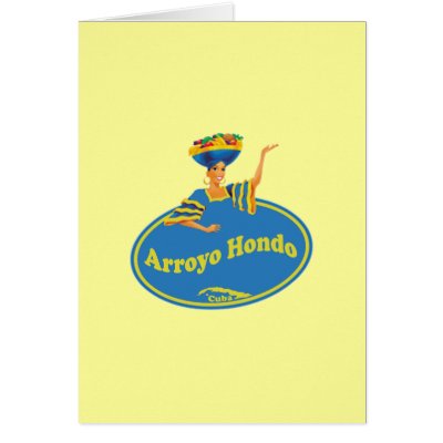 Arroyo Hondo Greeting Card by Guajira