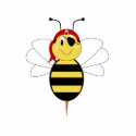Arrr!Bee Bumble Bee Ornament