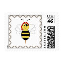 Arrr!Bee Bumble Bee Postage Stamp