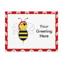 Arrr!Bee Bumble Bee Postcard