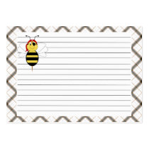 Arrr!Bee Bumble Bee Recipe Card business cards