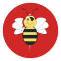 Arrr!Bee Bumble Bee Sticker