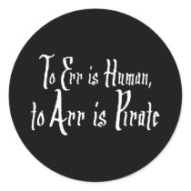 Arrr Pirate Sticker