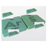 Ars as Ar Argon and S Sulfur Letterhead Design