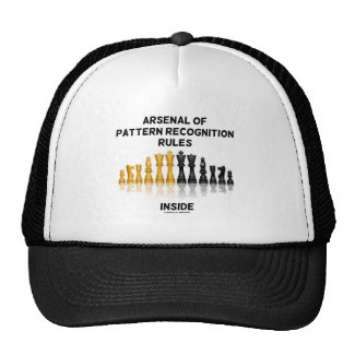 Arsenal Of Pattern Recognition Rules Inside Mesh Hat