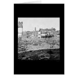 Arsenal Ruins in Richmond, VA 1865 cards