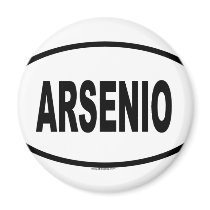 ARSENIO FRIDGE MAGNET