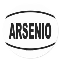 ARSENIO STICKER
