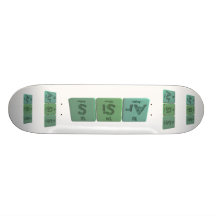 Arsis-Ar-Si-S-Argon-Silicon-Sulfur Custom Skateboard