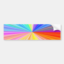 ART101 Color Wheel Bumper Sticker