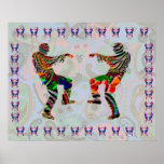 ART101 Dance : Discover ZOMBIE in you Print