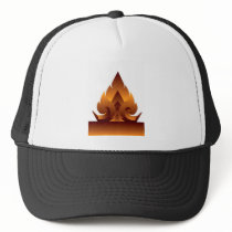 art  abstract illustration mesh hat