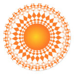 art abstract  repeat pattern  design sticker