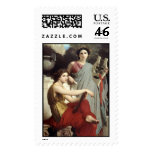 Art and Literature artwork muses Stamp