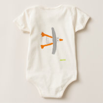 Art Baby: Falmouth Seagull, Cornwall. t-shirts by johndyergallery Art Baby: Falmouth Seagull, Cornwall. t-shirts