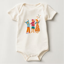 Art Baby: Happy Kids and Seagull t-shirts by johndyergallery Art Baby: Happy Kids and Seagull t-shirts