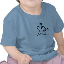 Art Baby: John Dyer Seagull Drawing t-shirts by johndyergallery Art Baby: John Dyer Seagull Drawing t-shirts
