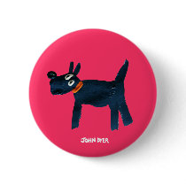 Kunst-Abzeichen-Knopf: John-Farbstoff Scotty Hund, buttons