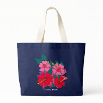 Art Bag: Joanne Short Hibiscus Shopper by johndyergallery Art Bag: Joanne Short Hibiscus Shopper
