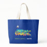 Art Bag: John Dyer Tropical Cornwall. Blue Eco Bag