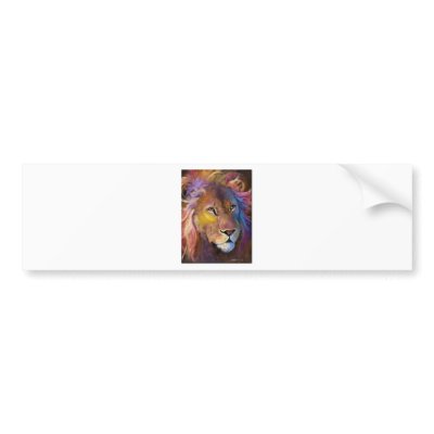 ART-BL002-2T BUMPER STICKER by KINGNOW