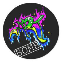 Art Bomb stickers by SlapBang Art Bomb stickers