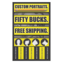 Art bulletin personalized flyer