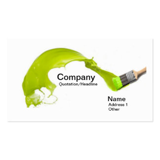 Paint Brush Business Cards & Templates | Zazzle
