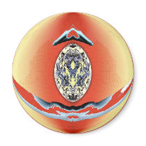 Art by Aliens - Medallion Magnets