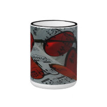 ART BY:  AUGLE, mugs