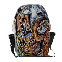 ART BY :AUGLE, messenger bags