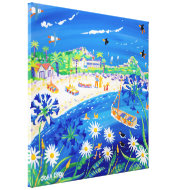 Art Canvas Print: Puffin Days Tresco, Scilly Isles wrappedcanvas