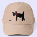 Tampão da arte: Cão de Bella Scotty bonés by johndyergallery Tampão da arte: Cão de Bella Scotty bonés