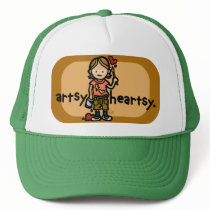 art cap. hats by kitskids art cap. hats
