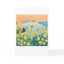 Art Card: A Burst of Daffodils, St. Ives by johndyergallery Art Card: A Burst of Daffodils, St. Ives