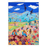 Art Card: Andean Potato Pickers, Amaru, Peru
